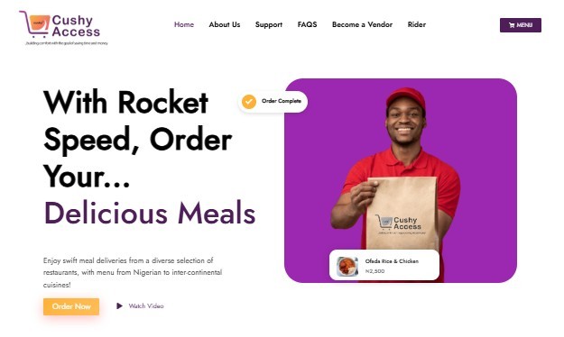 Cushy Access Q-Commerce App