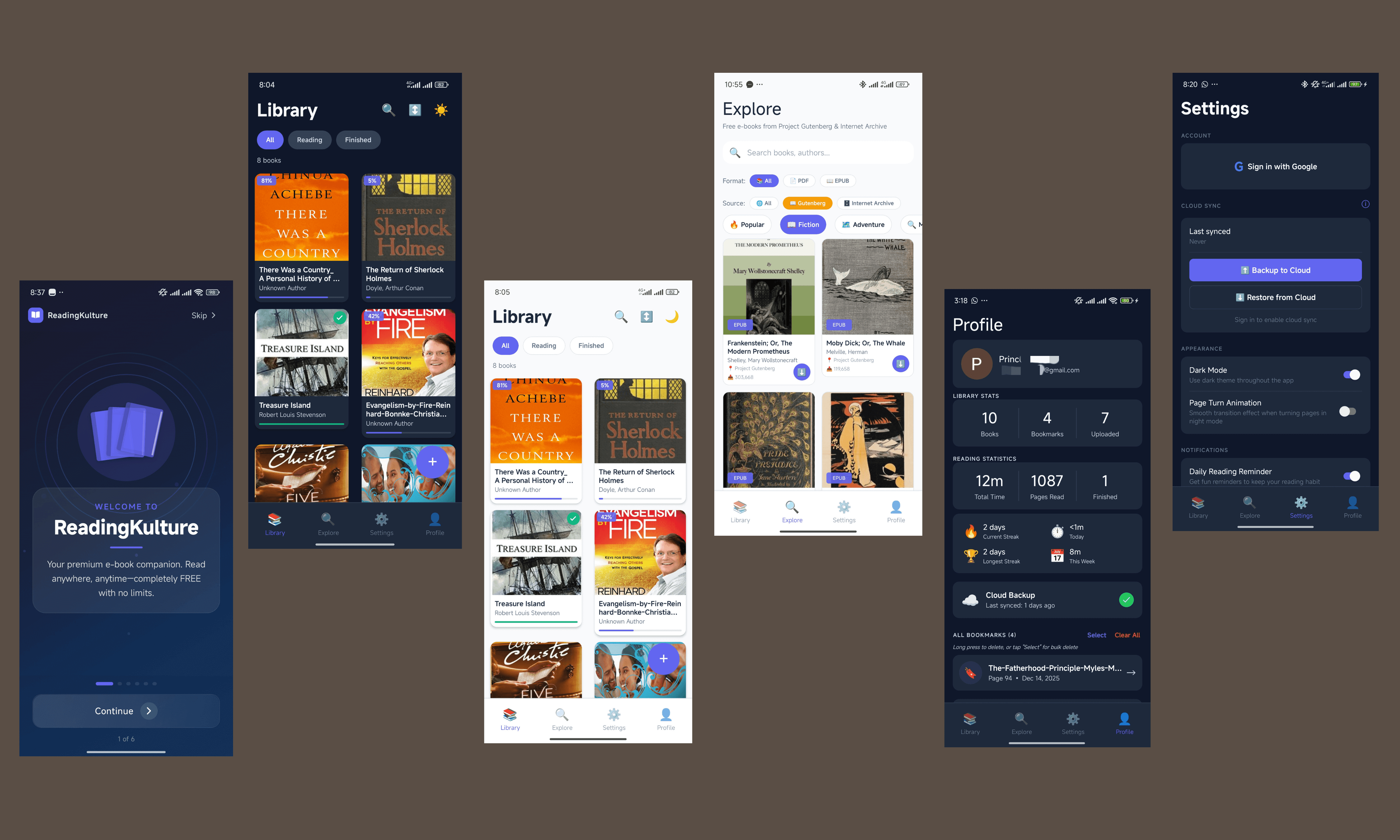 ReadingKulture Mobile App